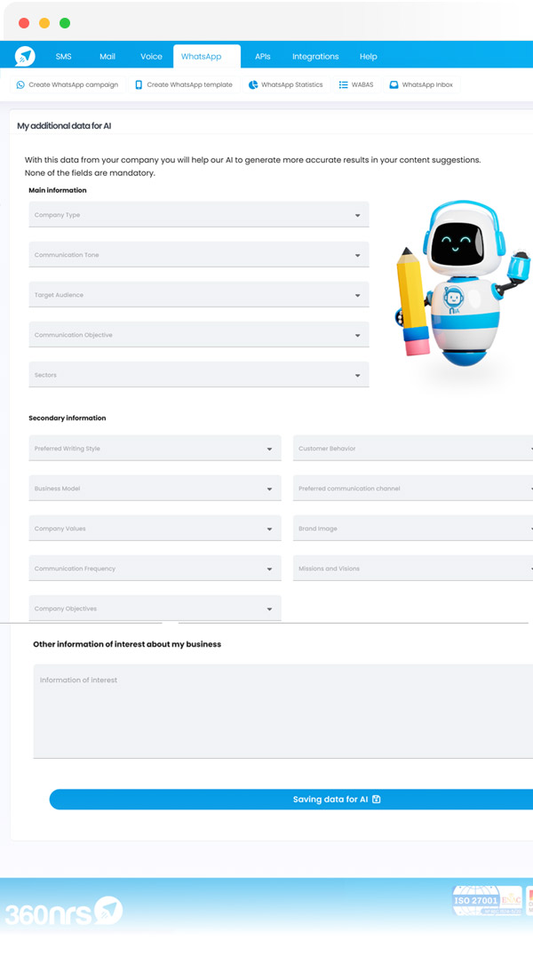 Artificial intelligence and chatbots